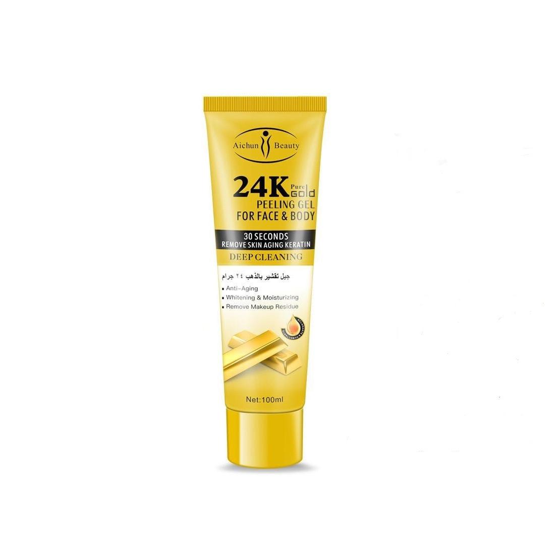 24k Gold peeling gel