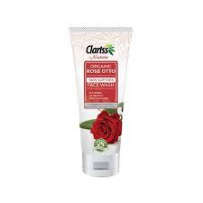 Clariss Organic Facewash Rose Otto Skin Softner (100ml)