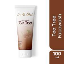 Let Me Glow Skin Whitening Tea Tree Facial Cleanser (100ml)