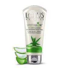 Lotus Herbals Whiteglow 3 in 1 Deep Cleaning Skin Whitening Facial Foam (100gm)