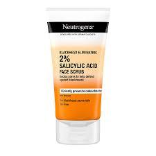 Neutrogena Blackhead Eliminating 2% Salicylic Acid Face Scrub (150ml)