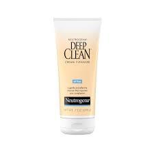 Neutrogena Deep Clean Facial Cream Cleanser (200gm)