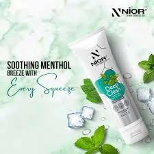 NIOR Deep Clean Gel Face Wash Soothing Menthol (100ml)