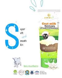 Paxmoly Goat Milk Moist Up Foam Cleansing (180ml)