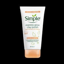 Simple Protect ‘N’ Glow Express Glow Clay Polish (150ml)