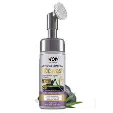 Wow Activated Charcoal Foaming Face Wash (150ml)