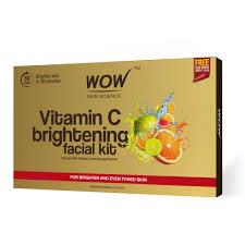 Wow Skin Science Vitamin C Brightening Facial Kit (85ml)