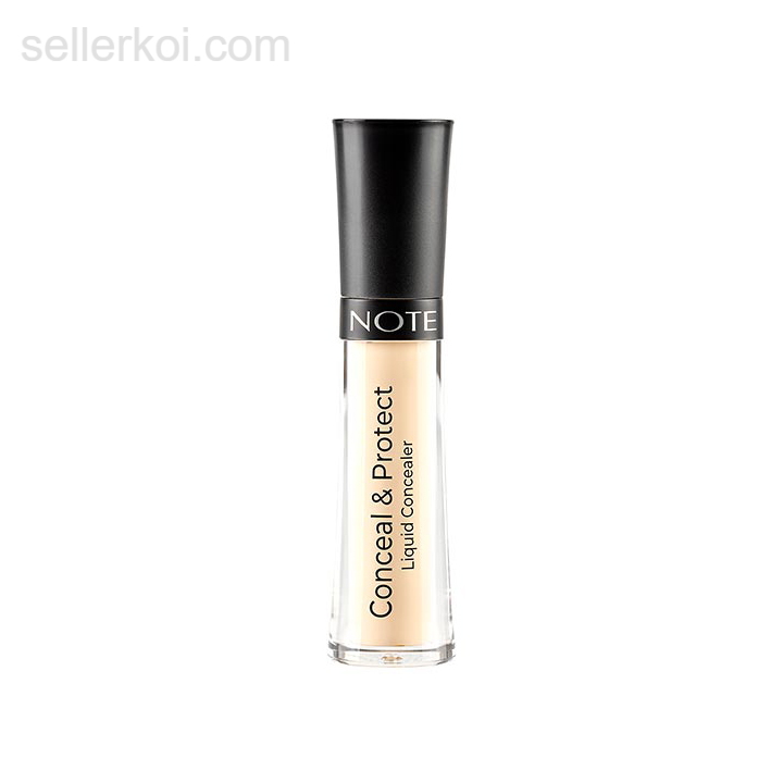 Note Conceal & Protect Liquid Concealer - Light Sand 01 (4.5gm)