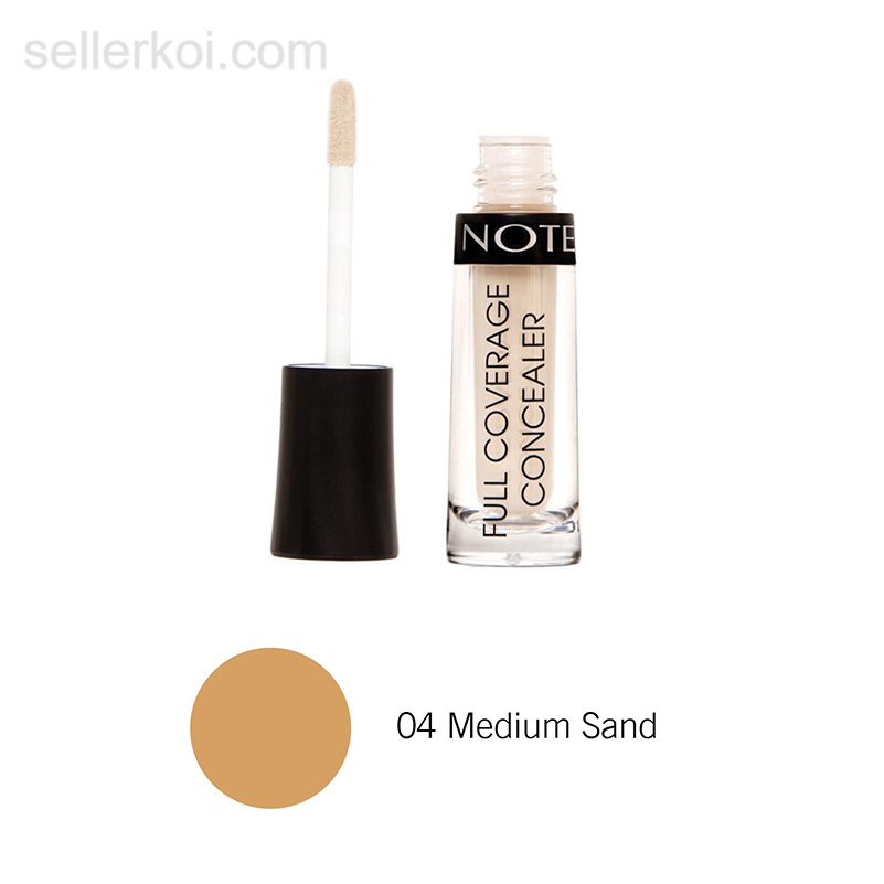 Note Full Coverage Liquid Concealer 04 Medium Sand (2.3ml)