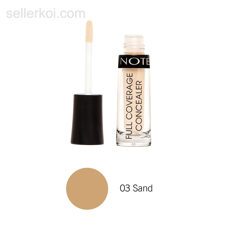 Note Full Coverage Liquid Concealer 03 Sand (2.3ml)