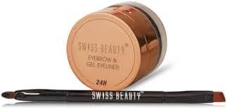 Swiss Beauty Eyebrow & Gel Eyeliner 2 in 1 Eyeliners