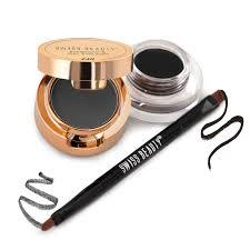 Technic Gel Eyeliner & Brush - Black Eyeliners