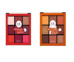 Nicka K Nine Color Eyeshadow Palette - Autumn Spice Eye Shadow