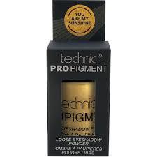 Technic Pro Pigment Loose Eye Shadow Powder - You Are My Sunshine Eye Shadow