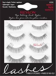 Revlon beyond naturals lashes multi pack of 4 - most loved lengthening (91290) Eyelashes