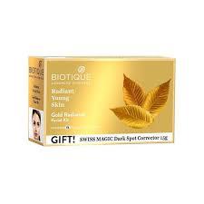 BIOTIQUE BIO GOLD RADIANCE FACIAL KIT (-)