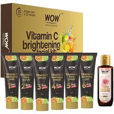 Wow Skin Science Vitamin C Brightening Facial Kit (85ml)