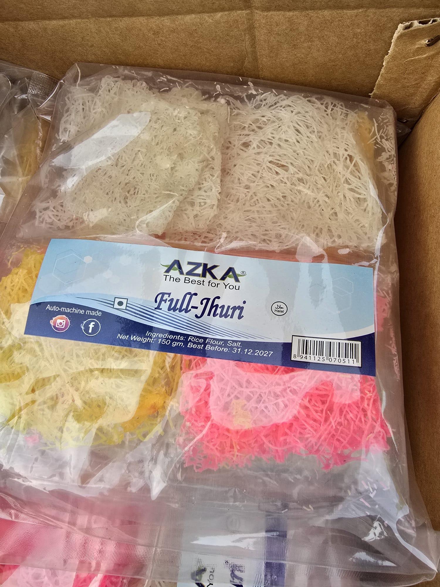 Azka full jhuri papad