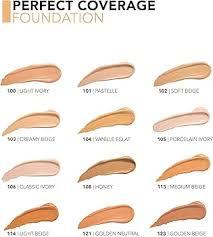 Flormar Perfect Coverage Foundation SPF15 106 Classic Ivory (30ml)