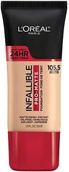 Loreal Infallible Pro Matte Foundation 105.5 Light Beige (30ml)