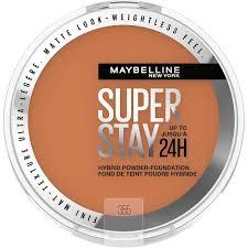 Maybelline New York Super Stay Up To 24 H Hybrid Powder-Foundation - 220 (6gm)