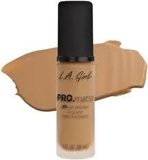 L.A. Girl PRO Matte Foundation - GLM675 Medium Beige (30ml)
