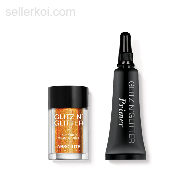 Absolute New York Glitter & Primer Set-Copper Blaze ()