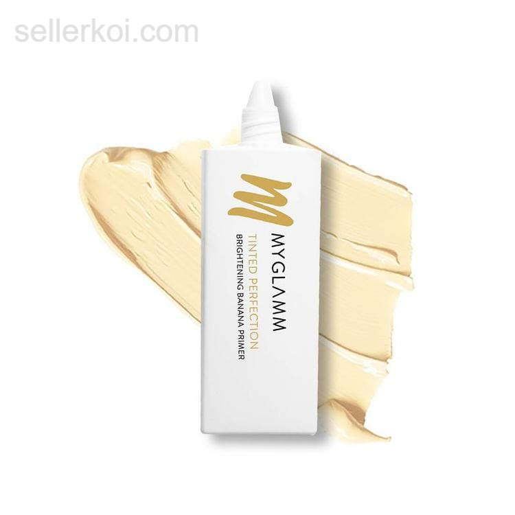 MyGlamm Tinted Perfection Brightening Banana Primer (27gm)
