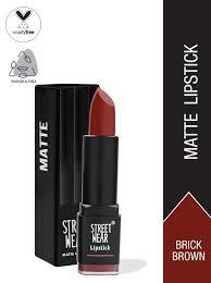 Street Wear Matte Lipstick Brick Brown (4.2gm)