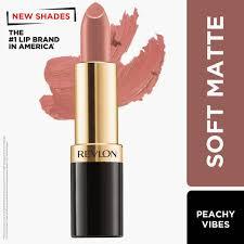 Revlon Super Lustrous Matte Lipstick Peachy Vibes (4.2gm)
