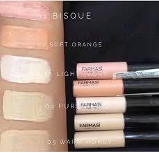 Farmasi Full Coverage Liquid Concealer 02 Soft Orange (7ml)