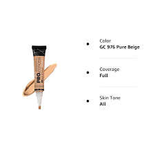 L.A. Girl Pro Concealer Pure Beige GC976 (8gm)