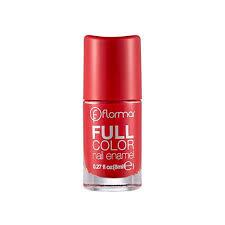 Flormar Full Color Nail Enamel FC08 Optimistic Red (8ml)