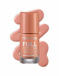 Flormar Full Color Nail Enamel FC45 Peach Sparkles (8ml)