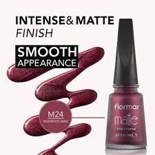 Flormar Matte Nail Enamel - M24 Rosewood Shine (11ml)