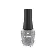 NIOR Glitter Nail Polish - Silver Sparkle (13ml)