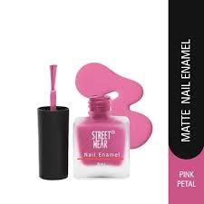 Street Wear Matte Nail Enamel Pink Petal (8ml)