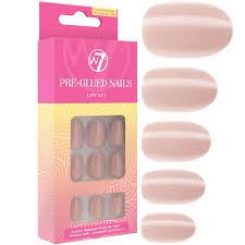 W7 False Nails Pre-Glued Nails - Low Key ()