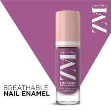 Zayn   Myza Breathable Nail Enamel Berry Yogurt (6ml)