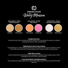 Nirvana Color Face Palette - Windy Monsoon (18gm)