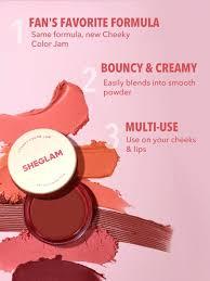 SHEGLAM Cheeky Color Jam-Rose Meadow (7.5gm)