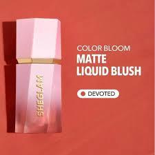 SHEGLAM Color Bloom Liquid Blush Matte Finish-Devoted (5.2ml)