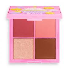 Makeup Revolution Tasty Cupcake Face And Cheek Palette Vanilla Swirl (2.5gm)