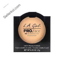 L.A Girl Pro Face Matte Pressed Powder - Nude Beige (7gm)