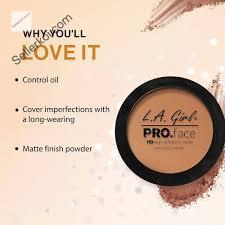 La.Girl Pro Face Matte Pressed Powder- Fair (7gm)