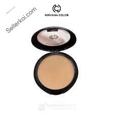 Nirvana Color Mattifying and Poreless Pressed Powder (Light Natural) (15gm)