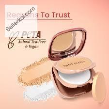 Swiss Beauty Matte & Set Duo Compact - 01 Ivory & Translucent (20gm)