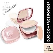 Swiss Beauty Matte & Set Duo Compact - 02 Beige & Translucent (20gm)