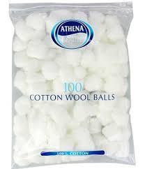 Athena 100 Cotton Wool Balls