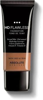 Absolute New York HD Flawless Foundation Foundation- Coffee AHDF08 (28ml)